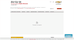 Desktop Screenshot of chevrolet.dixi-car.pl