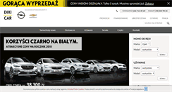 Desktop Screenshot of dixi-car.com.pl
